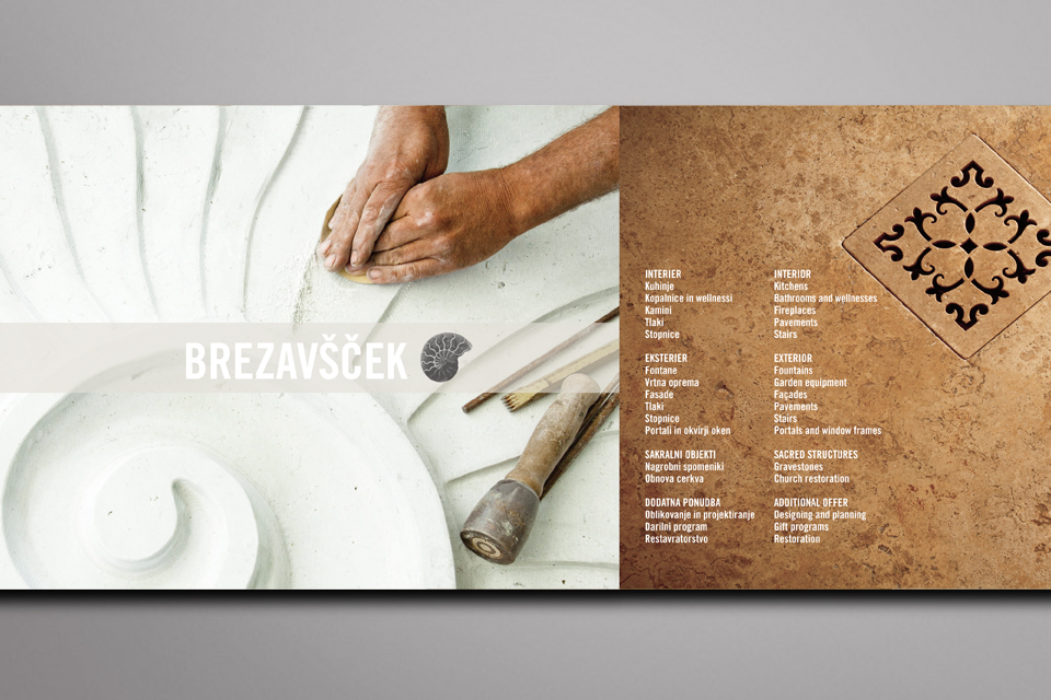 Myrodesign | Portfolio | Brezavšček brochure 01